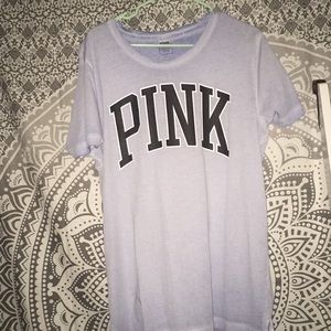 bluish PINK tee